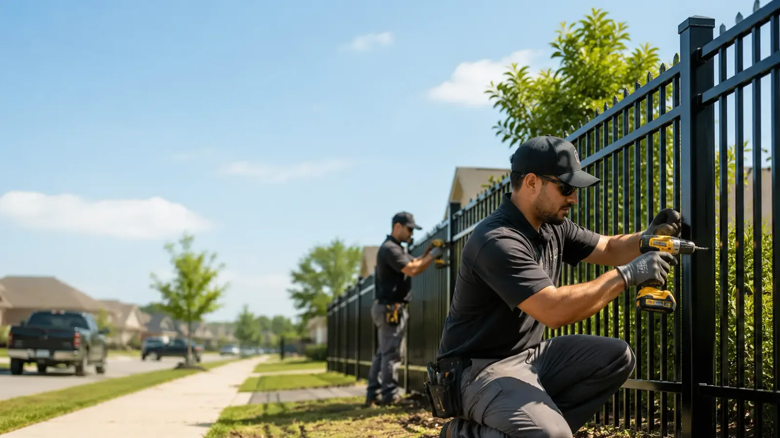 Metal Fence Installation in Troy, TN